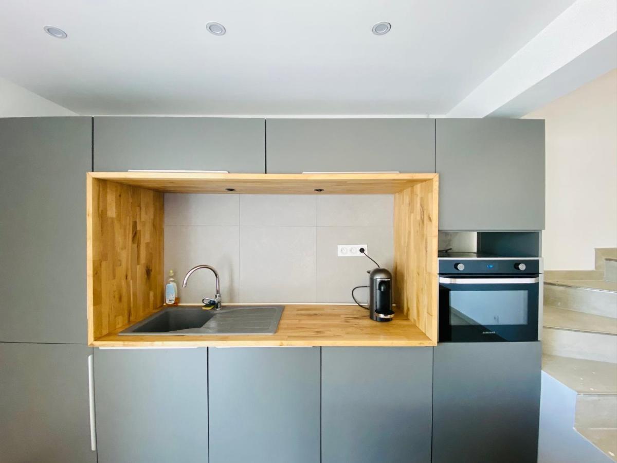 Ferienwohnung Duplex 120M2 Terrasse Vue Sur Nîmes Exterior foto